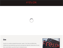 Tablet Screenshot of frej.dk